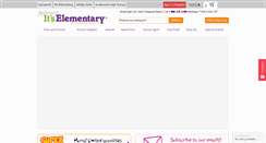 Desktop Screenshot of itselementary.com